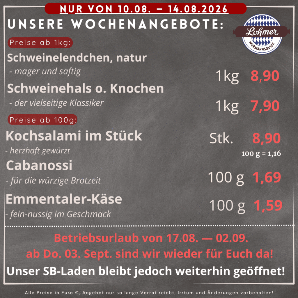 Wochenangebot KW.332026